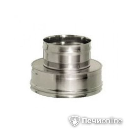 Дымоход Дымок Переходник термо-моно 0,8 мм. PTMFR  120/200 в Караганде
