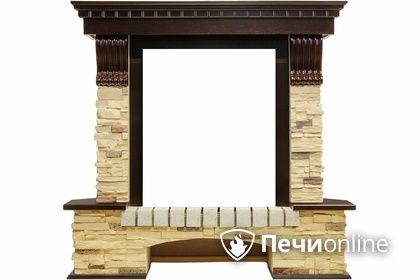 Портал для электрокамина Royal Flame Pierre Luxe угловой сланец под классический очаг в Караганде