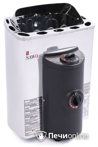 Электрокаменка для сауны Sawo Mini X MX-36NB-Z с пультом управления в Караганде