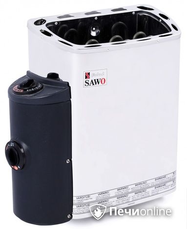 Электрокаменка для сауны Sawo Mini MN-30NB-Z со встроенным пультом управления в Караганде