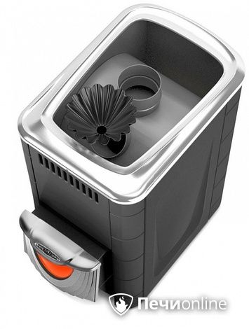 Дровяная банная печь TMF Ангара 2012 Inox ДНС КТК ЗК антрацит в Караганде