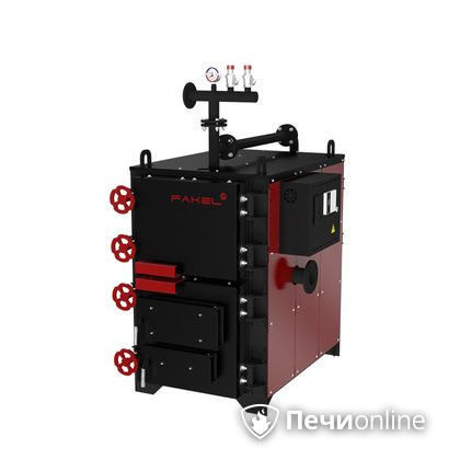 Твердотопливный котел Термокрафт Fakel-M 100 кВт стальной жаротрубный в Караганде